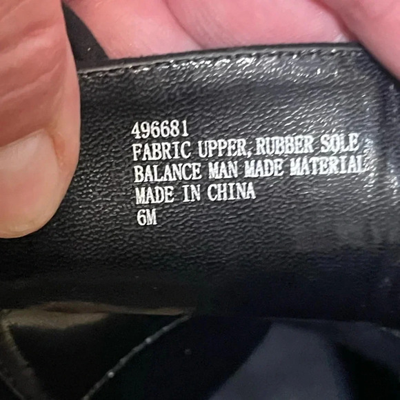 Joan Boyce Bkack  Suede Fringe Moccasin Style Gold Buckle Boots Booty Sz 6 M - Picture 6 of 7